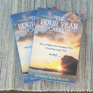 Network Marketing Book: The Four Year Career By Richard Bliss Brooke, Set Of 2